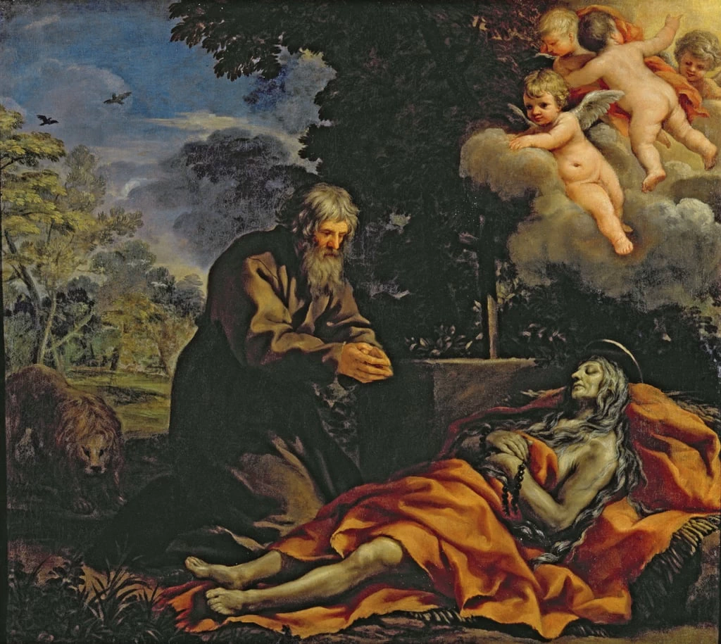 Morte di Santa Maria d'Egitto - Palazzo Pitti, Firenze
